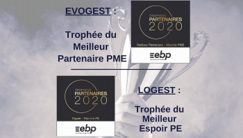 2 Trophées EBP pour Evogest & Logest !